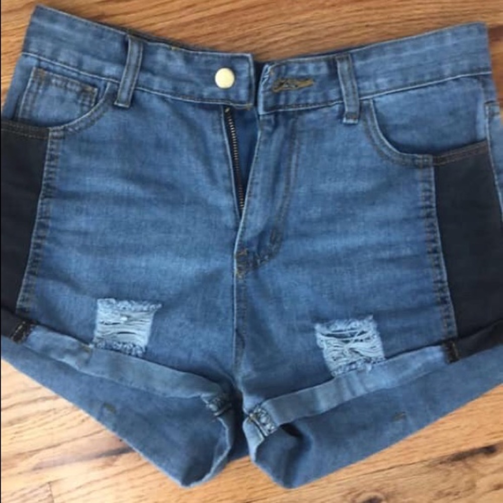 SHEIN jean shorts